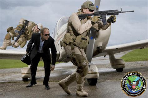 private security contractors overseas.